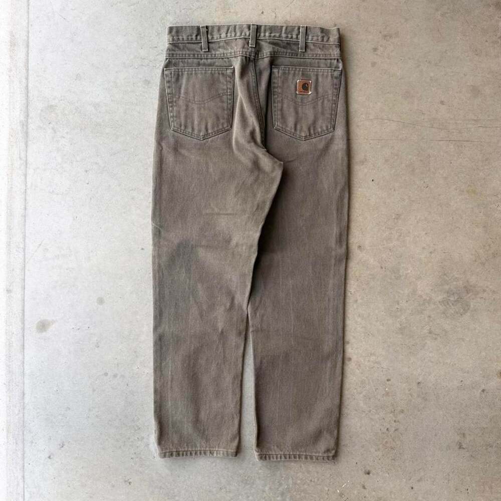 Vintage Carhartt Jeans Bark Brown Fall Earth Tone Skater BRK 2005